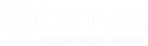 AiN Group Partner - Brivo White Logo with Tagline